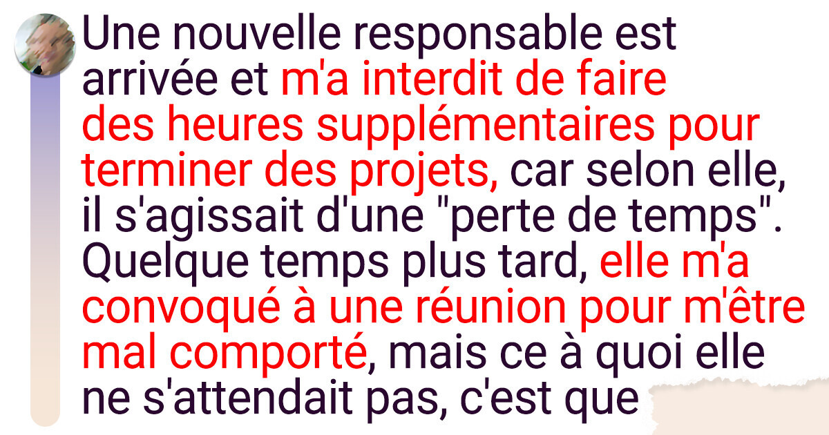 Mon directeur m’a accusé d’avoir volé l’entreprise et je lui ai fait goûter à sa propre médecine