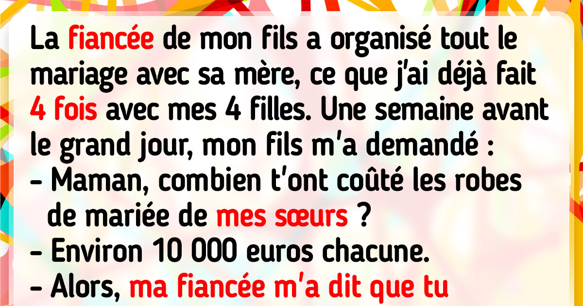 Mon fils unique m’a exclu de son mariage à cause de la sombre manigance de sa fiancée Mon fils unique m’a exclu de son mariage à cause de la sombre manigance de sa fiancée