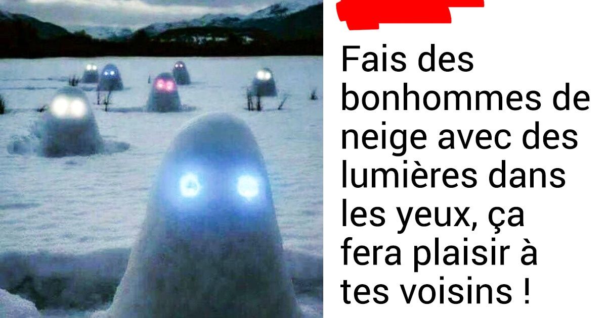 19 personnes pour qui les fêtes de fin d’année sont une excellente occasion de faire de l’ironie