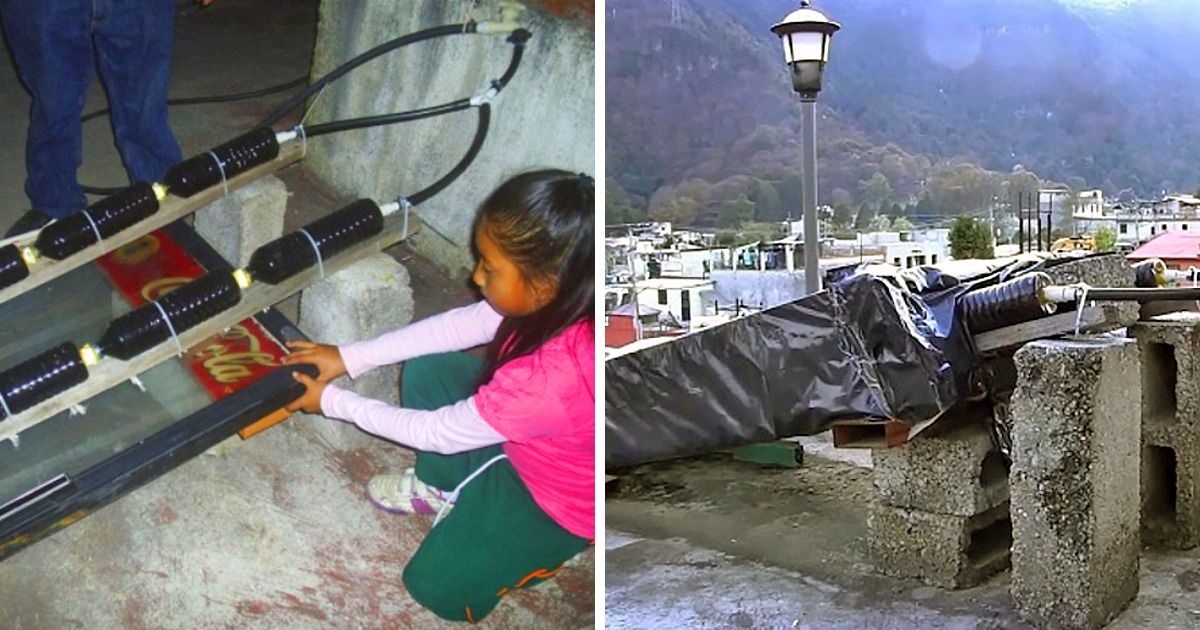 Nous te présentons Xóchitl, la jeune scientifique qui a fabriqué un chauffe-eau solaire avec des matériaux recyclés