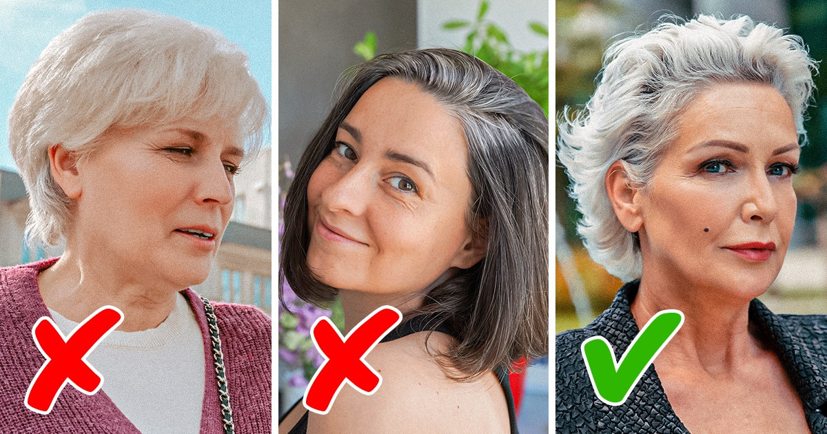9 Astuces pour apprivoiser les cheveux blancs et être magnifique