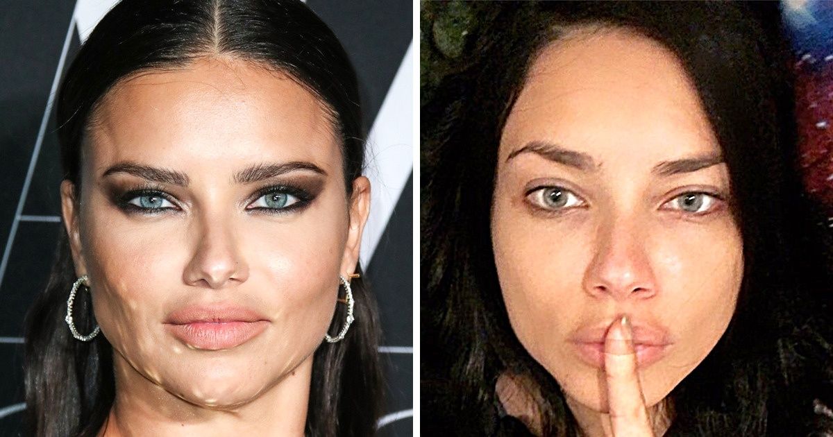 20+ Photos de stars avec et sans maquillage qui prouvent que le no make-up look gagne à tous les coups