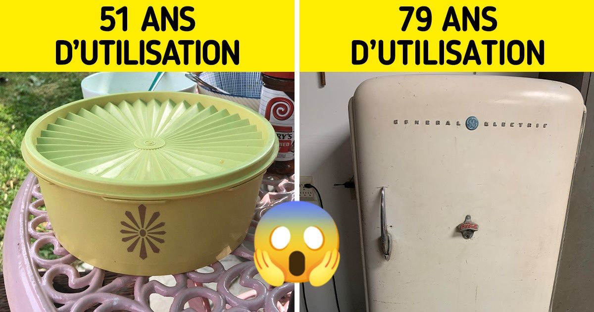 24 Objets qui ont résisté au temps d’une façon inouïe