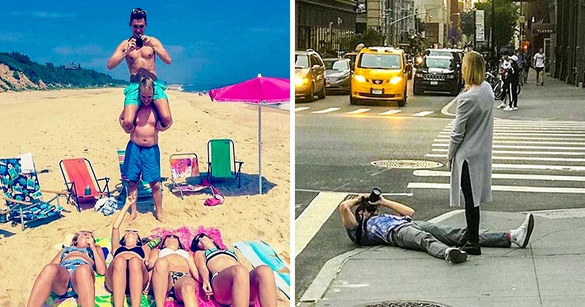 20 Hommes dédiés qui feront tout pour prendre la photo parfaite de leur petite amie 20 Hommes dédiés qui feront tout pour prendre la photo parfaite de leur petite amie