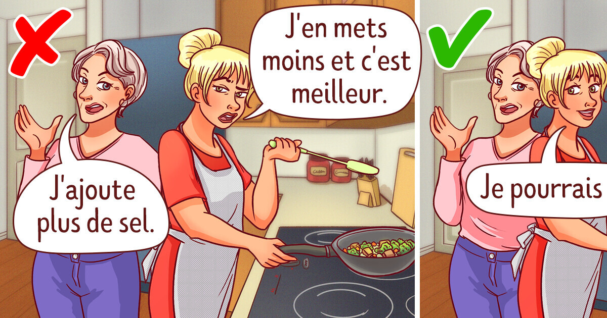 6 Façons de fixer des limites à ta belle-mère 6 Façons de fixer des limites à ta belle-mère