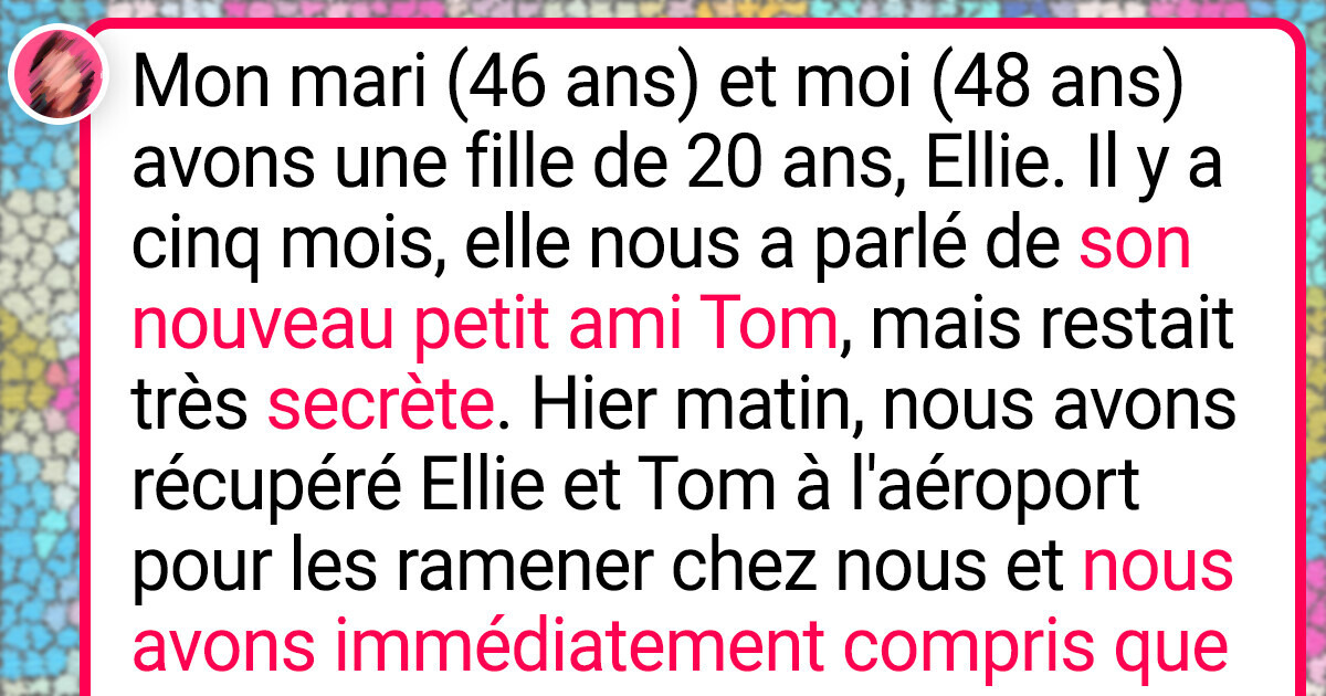 “J’ai dit à ma fille que son petit ami beaucoup plus âgé n’est pas le bienvenu chez nous” “J’ai dit à ma fille que son petit ami beaucoup plus âgé n’est pas le bienvenu chez nous”