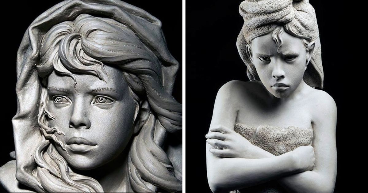 Les œuvres de ce sculpteur français paraissent si réalistes qu’elles te laisseront sans voix !