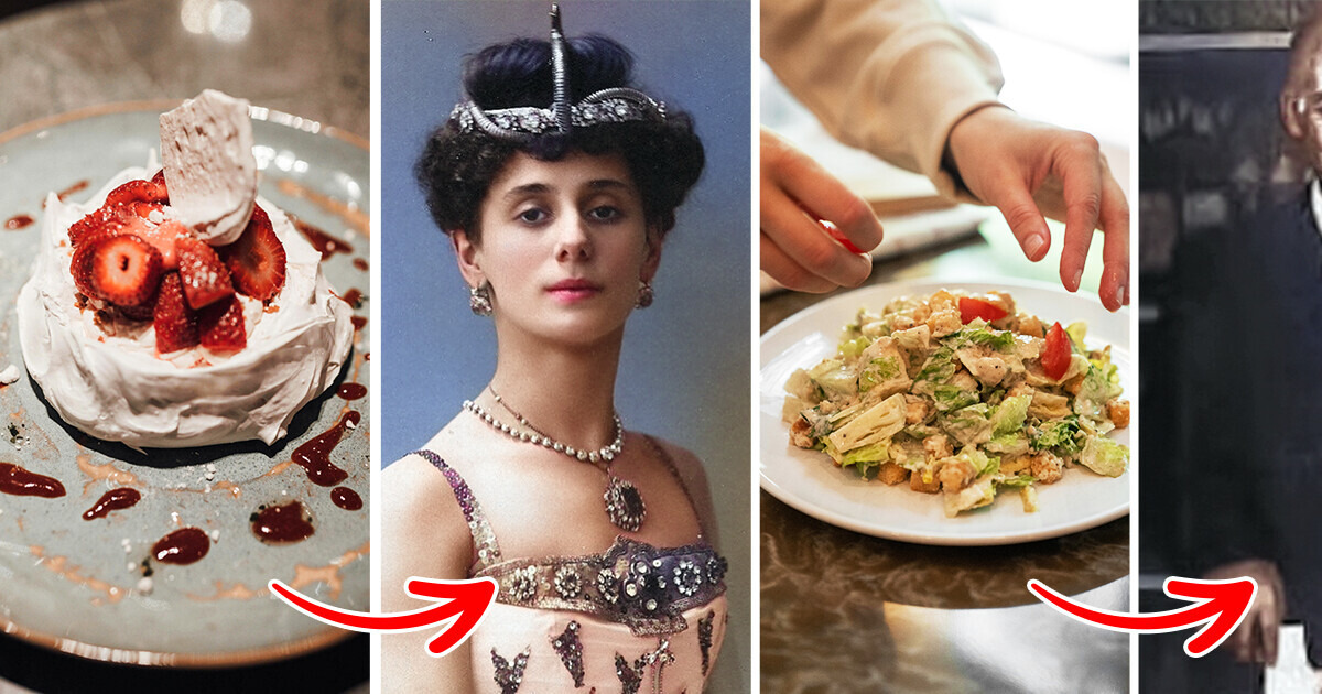 Découvre les visages des 10 personnalités qui ont inspiré les plats célèbres