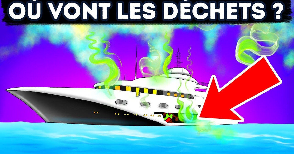 Où les bateaux de croisière jettent leurs déchets
