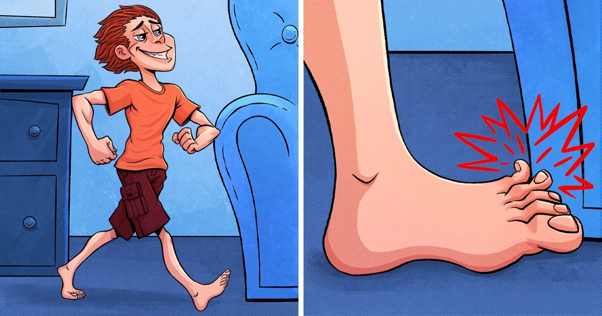 Voici pourquoi le fait de se cogner le petit orteil fait si mal ...