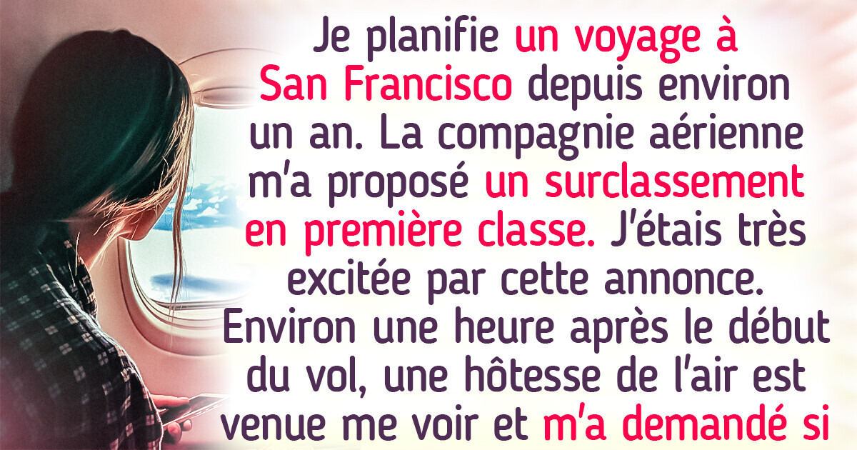 J’ai refusé de céder mon siège en première classe à un enfant et j’ai été humiliée en plein vol J’ai refusé de céder mon siège en première classe à un enfant et j’ai été humiliée en plein vol