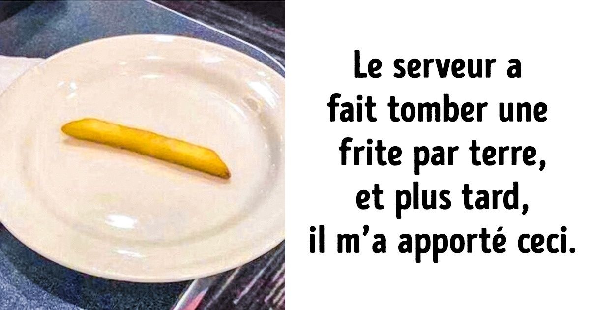 20 Personnes qui auront du mal à oublier ces sorties au restaurant