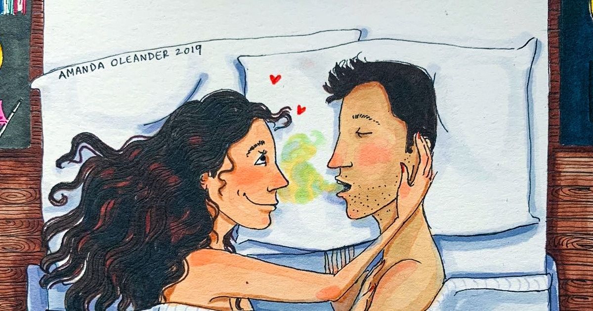 Une artiste dépeint avec humour la face cachée de l’amour quand personne ne regarde