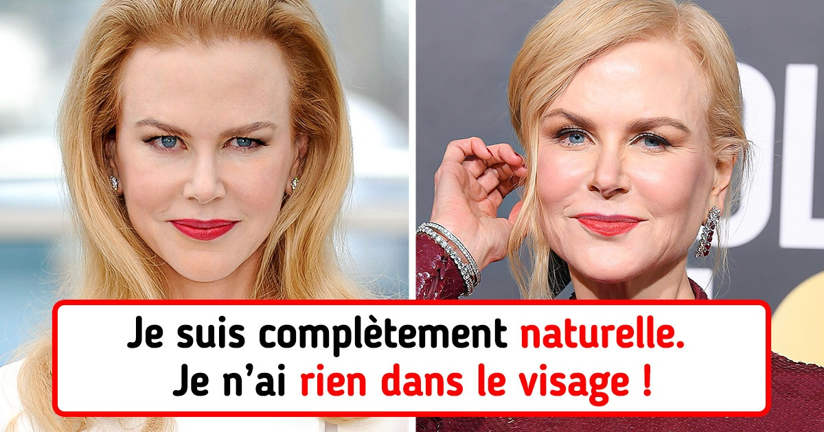 8 Femmes célèbres qui jurent que leur beauté est 100 % naturelle 8 Femmes célèbres qui jurent que leur beauté est 100 % naturelle