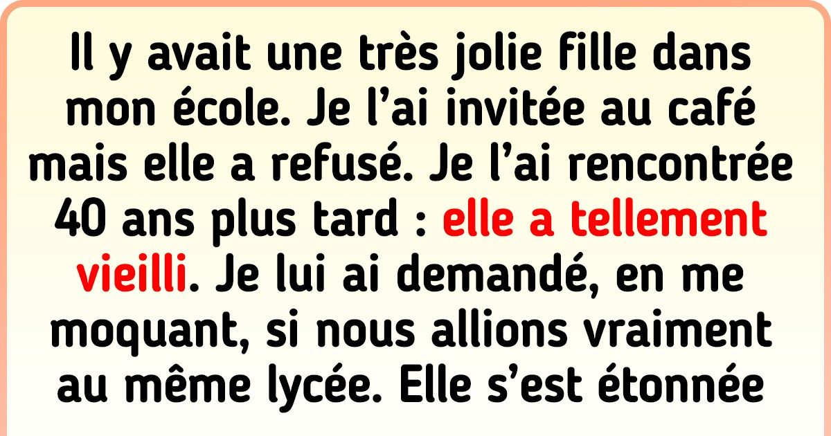 17 Personnes qui se sont soudain rendu compte de leur âge