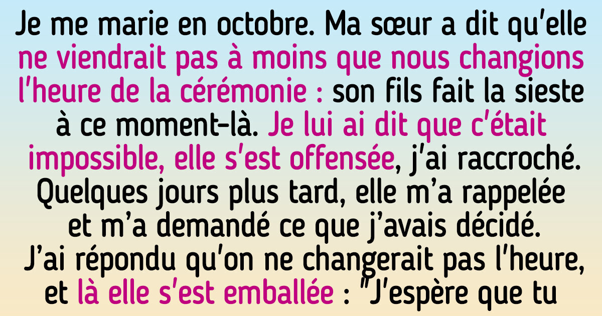 La mariée a refusé de reporter le mariage à la demande de sa sœur et ne le regrette pas du tout La mariée a refusé de reporter le mariage à la demande de sa sœur et ne le regrette pas du tout