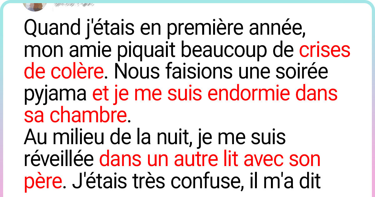 Les gens se souviennent des choses les plus étranges qu’ils ont vécues et auxquelles ils s’attendent toujours à trouver une réponse