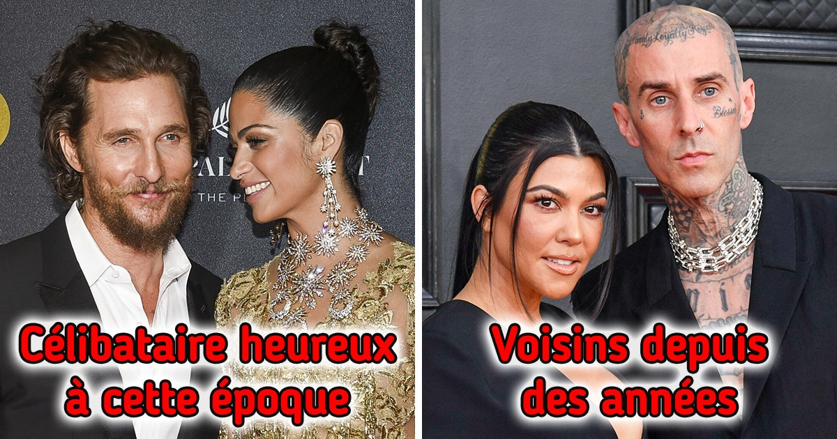 11 Célébrités qui ont trouvé l’amour d’une manière inattendue