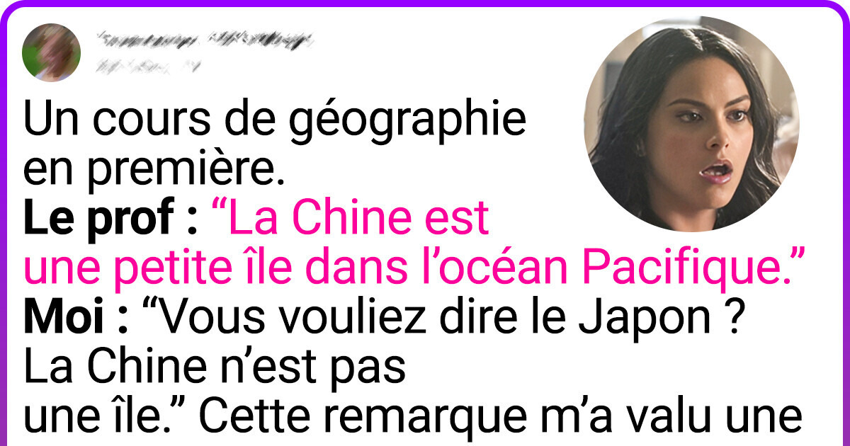 13 Professeurs qui n’ont pas vraiment fait preuve d’intelligence face à leurs élèves