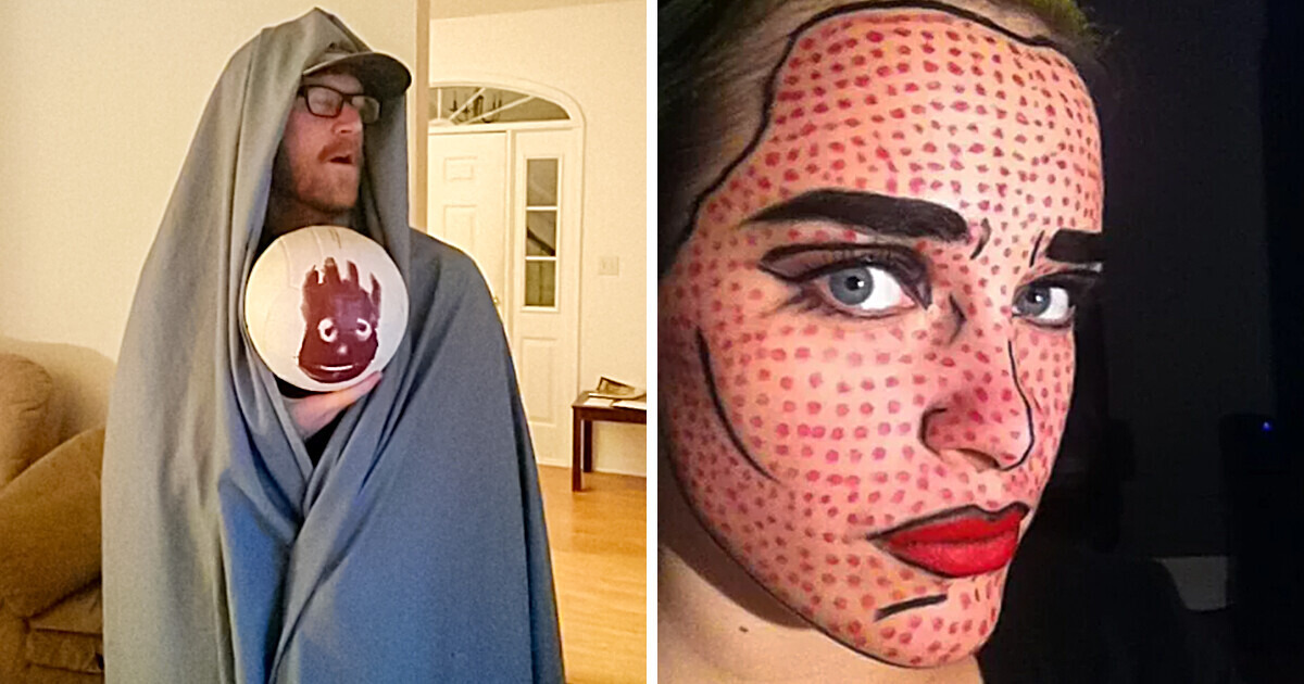15+ Personnes qui ont réussi leurs costumes d’Halloween sans trop d’efforts