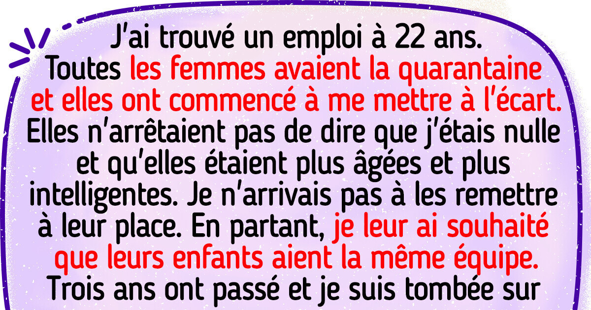 15 Personnes qui ont été malmenées au travail, mais ont pu résister 15 Personnes qui ont été malmenées au travail, mais ont pu résister