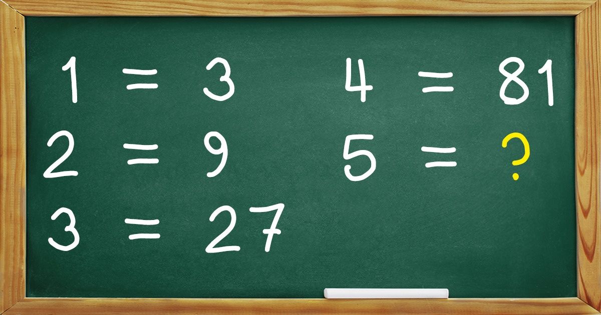5 problèmes mathématiques pour ceux qui ont l’esprit très vif 5 problèmes mathématiques pour ceux qui ont l’esprit très vif