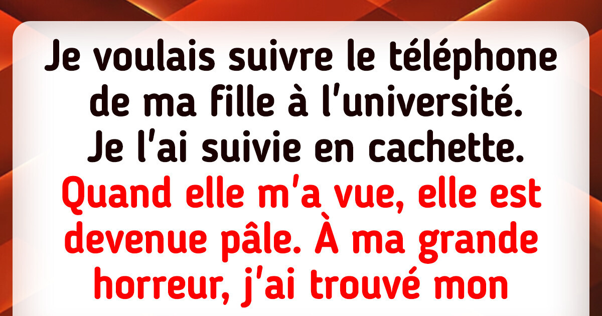 J’ai traqué le téléphone de ma fille et découvert un horrible secret J’ai traqué le téléphone de ma fille et découvert un horrible secret