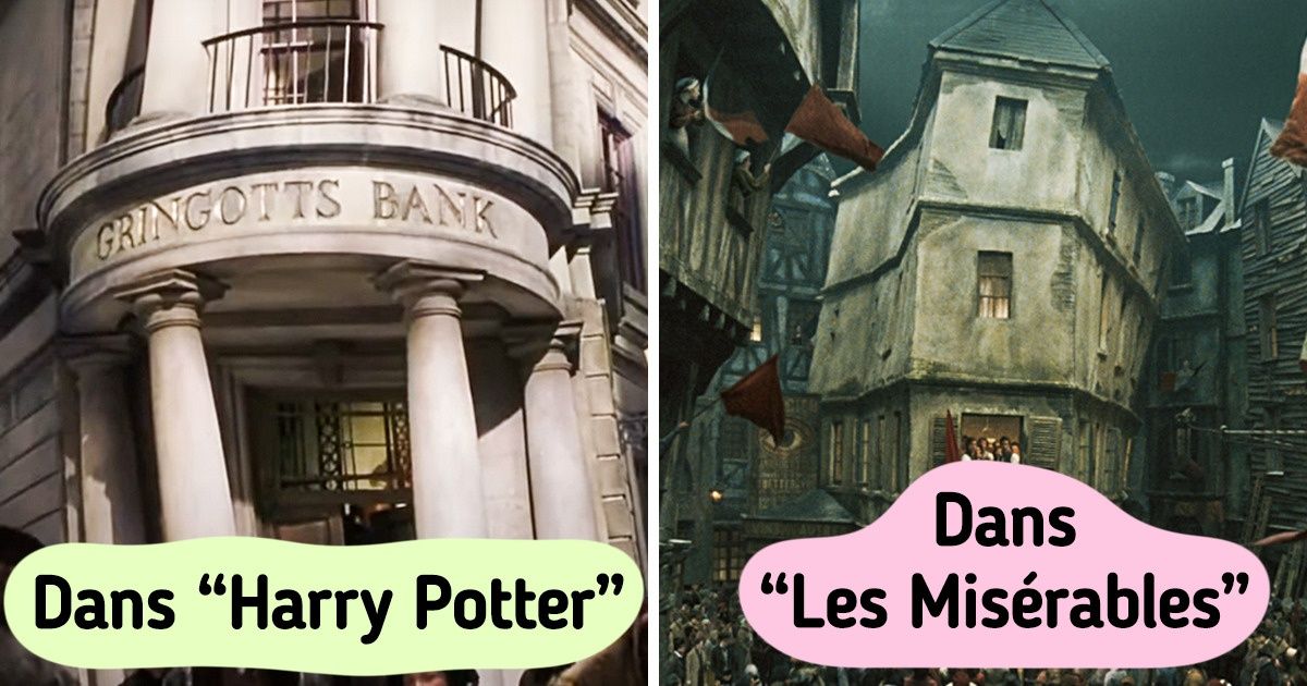 14 Exemples qui montrent que l’industrie du cinéma n’a aucun scrupule à recycler les scènes et les décors