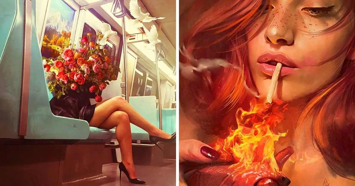 Toutes les femmes amoureuses se reconnaîtront à travers les illustrations de cet artiste turc !