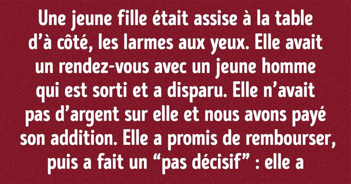 12 Personnes qui ont regretté d’avoir fait une bonne action
