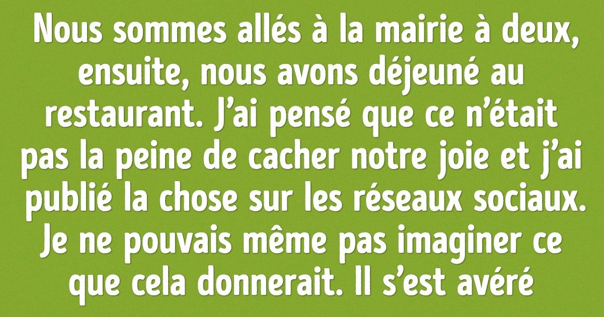 J’ai osé un mariage sans invités et banni les personnes toxiques de mon entourage J’ai osé un mariage sans invités et banni les personnes toxiques de mon entourage
