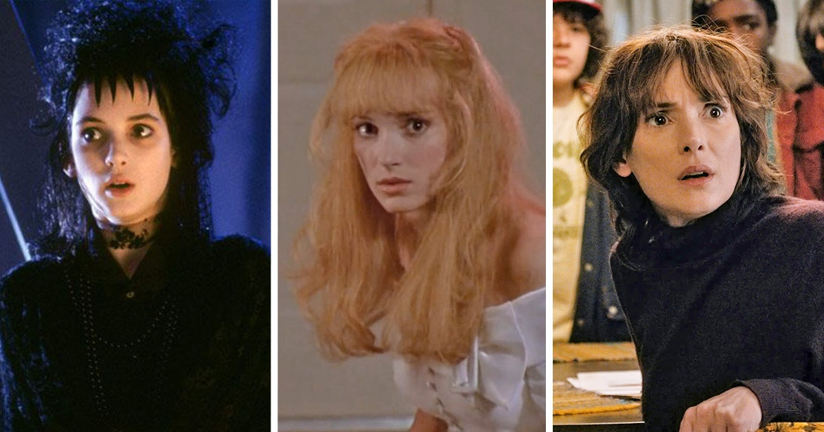 10 Exemples montrant que Winona Ryder est un caméléon, à l’instar de Johnny Depp