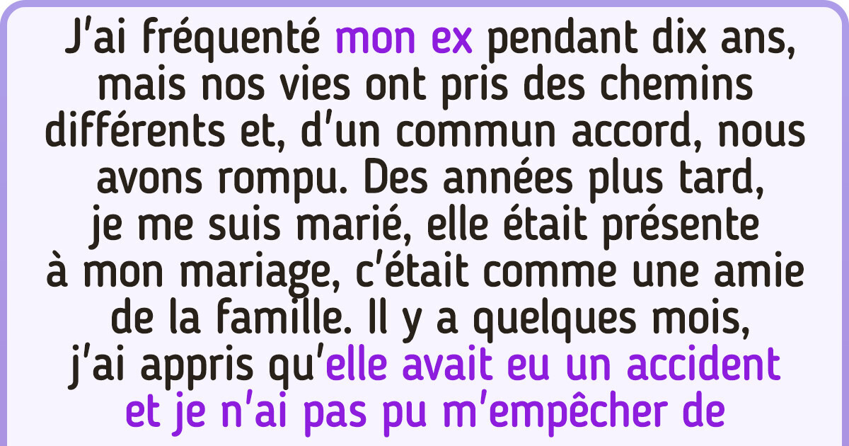 Ma femme m’a dit : “Arrête d’aider ton ex ou je demande le divorce”