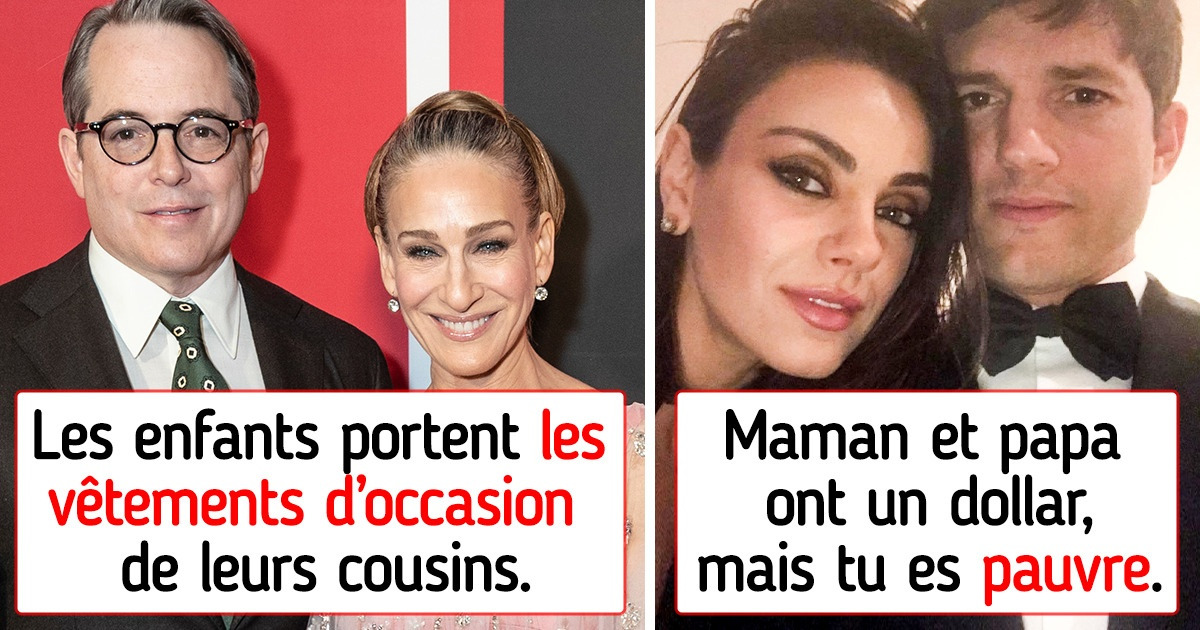 10 Célébrités qui refusent d’élever des enfants matérialistes et trop gâtés