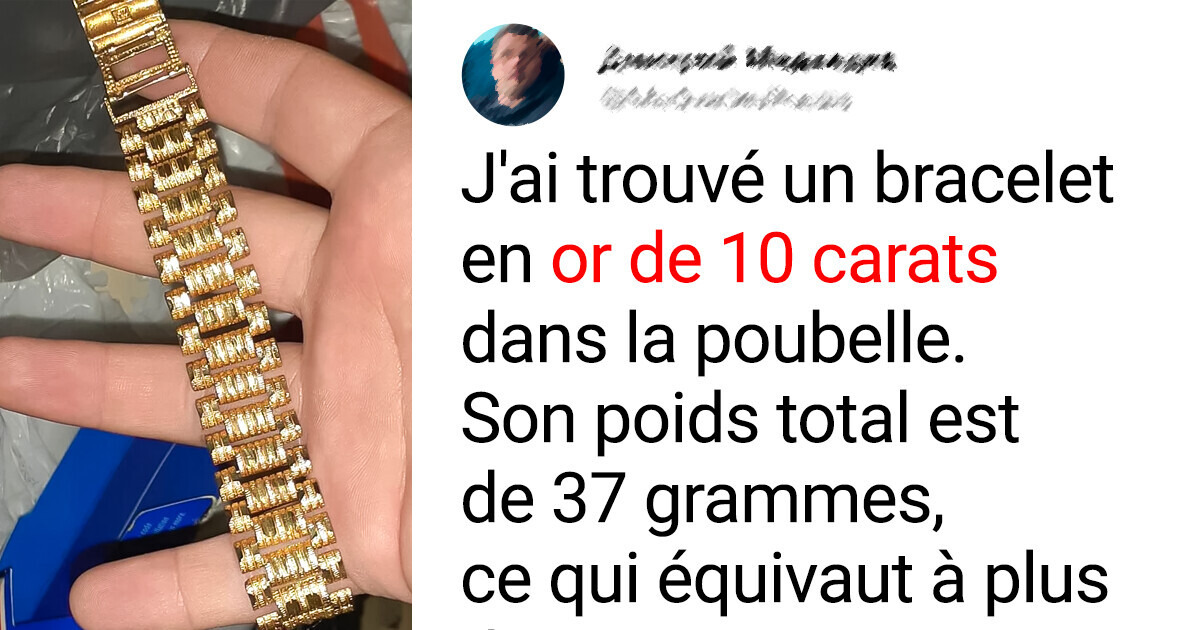 23 Objets de valeur qui ont été jetés et qui ont atterri dans les mains de personnes très chanceuses