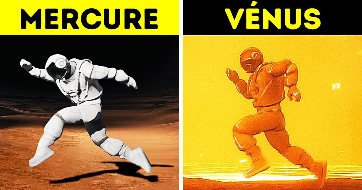 Découvre à quelle vitesse tu pourrais courir Sur d’autres planètes