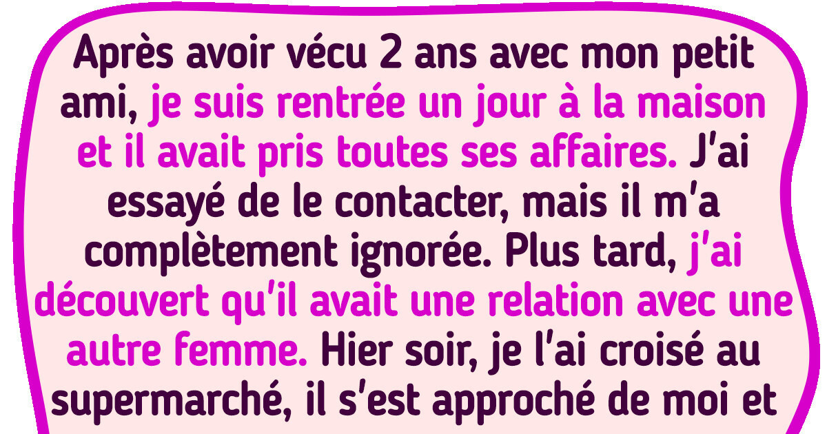 Je pensais que tout était réglé avec mon ex, mais des retrouvailles m’ont fait tout remettre en question Je pensais que tout était réglé avec mon ex, mais des retrouvailles m’ont fait tout remettre en question