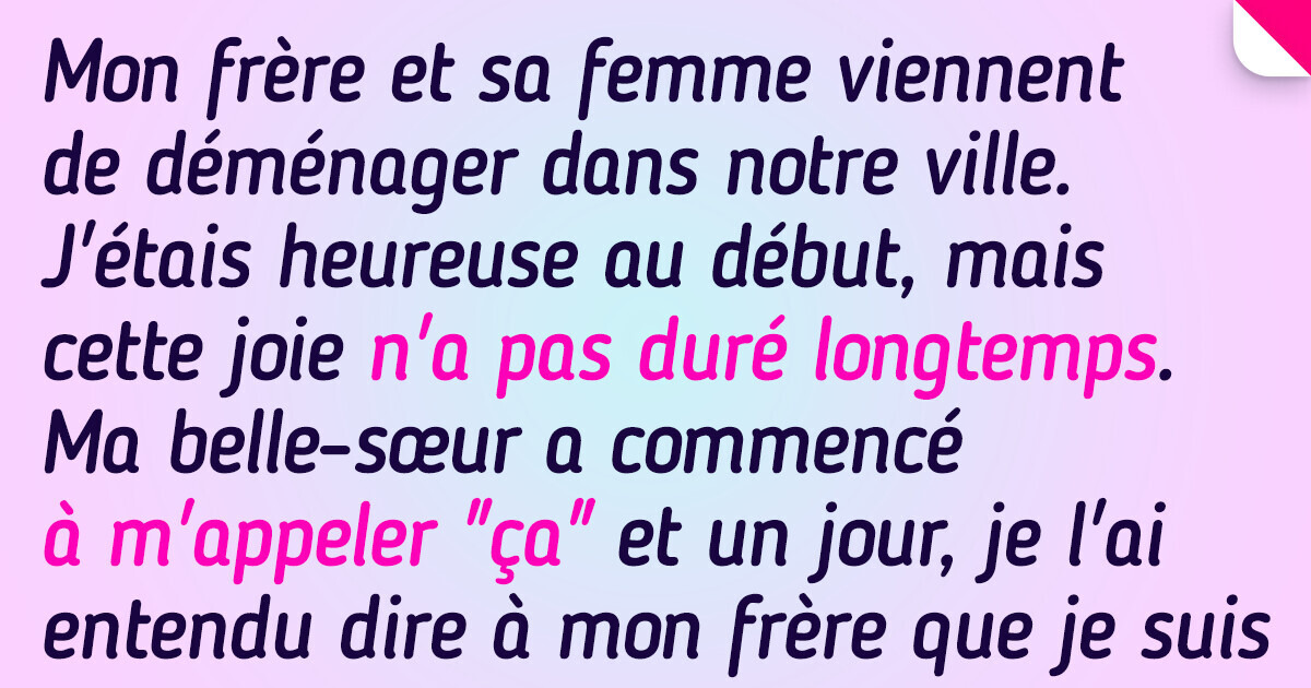 J’ai exclu ma belle-sœur de mon mariage à cause de ses insultes, et ma famille m’en veut J’ai exclu ma belle-sœur de mon mariage à cause de ses insultes, et ma famille m’en veut