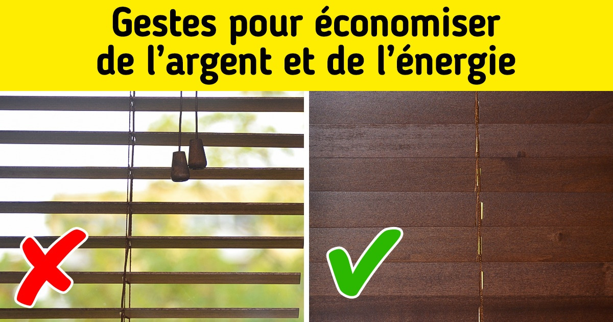 10 Idées ingénieuses pour minimiser la consommation d’eau et d’énergie
