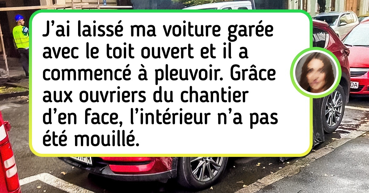 18 Choses insolites vues sur des parkings et qui n’ont pas laissé les passants indifférents