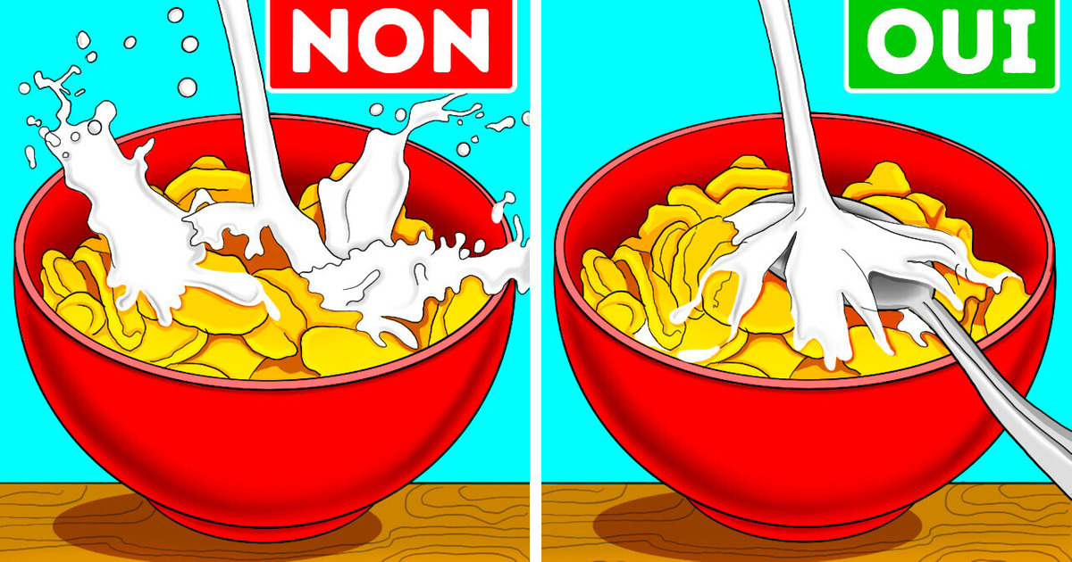 Tu as mal préparé ton petit-déjeuner pendant toute ta vie, et nous pouvons te le prouver