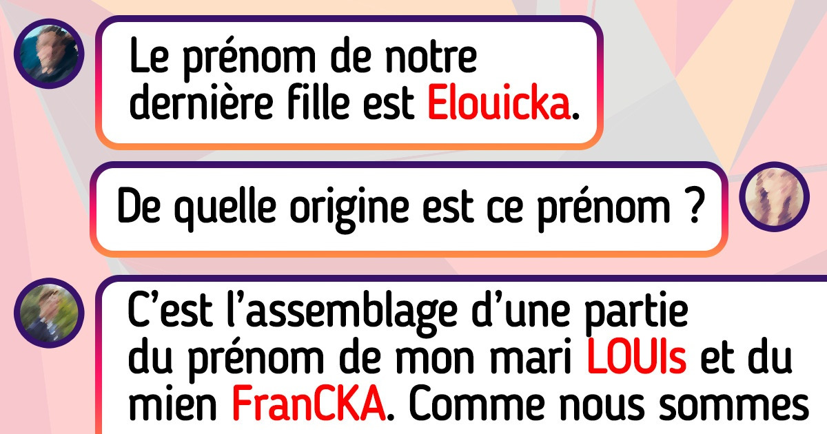 15+ Internautes qui ne manquent pas d’imagination pour rendre le prénom de leurs proches unique