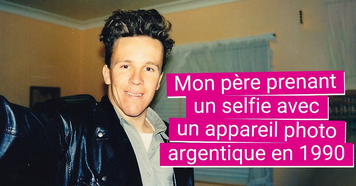 19+ Selfies de parents pris avant et après l’invention du smartphone