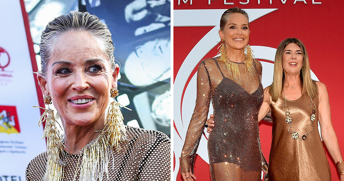 Sharon Stone, 66 ans, porte une robe très courte — tout le monde remarque la même chose