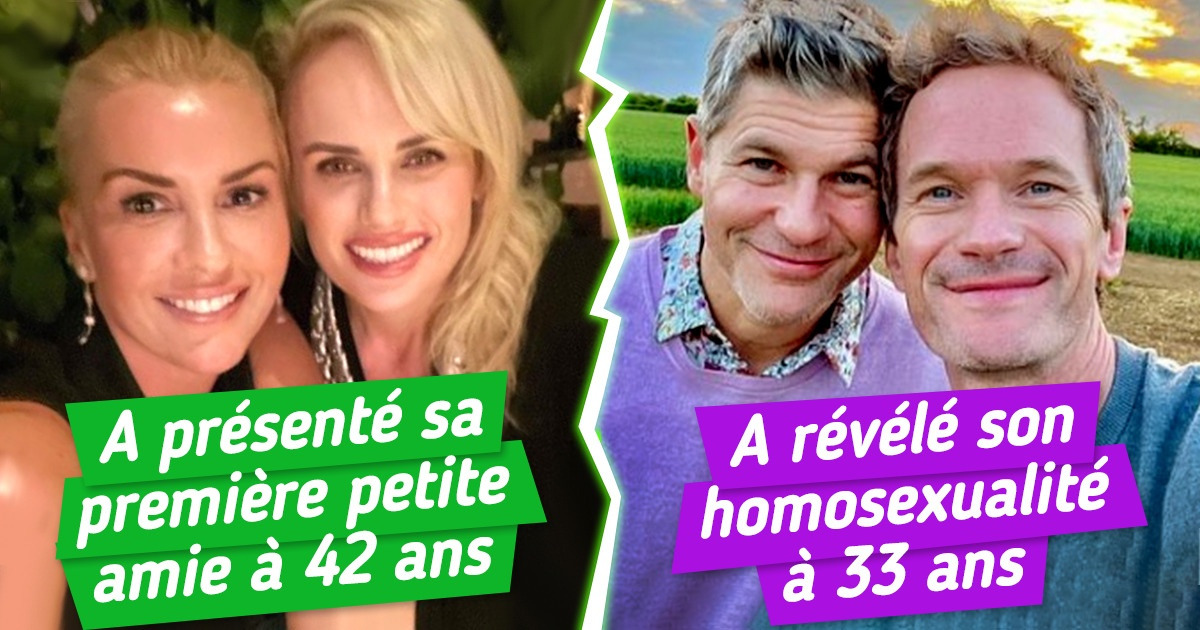 9 Stars qui ont révélé leur orientation sexuelle après l’âge de 30 ans 9 Stars qui ont révélé leur orientation sexuelle après l’âge de 30 ans