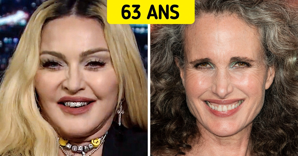 15 Comparaisons de magnifiques visages qui prouvent que malgré nos différences, on peut pétiller à n’importe quel âge