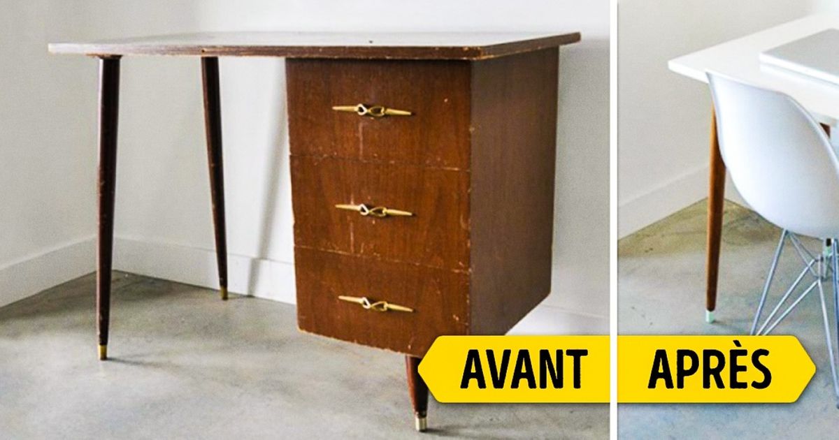 Embellis tes petits espaces en réutilisant tes meubles