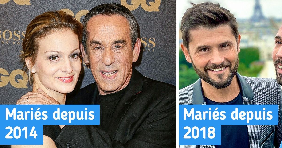 15 Animateurs français qui ont trouvé leur âme sœur