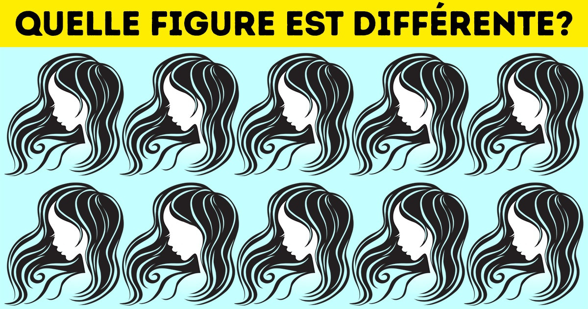 Défi : trouve rapidement l’intrus dans ces 15 images