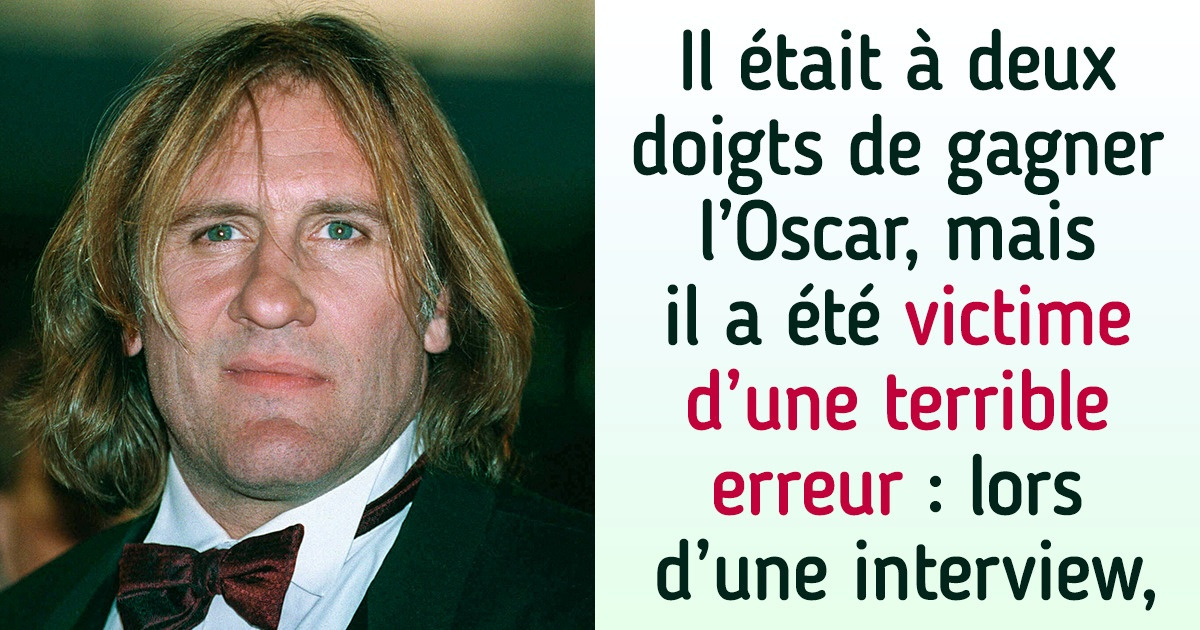 13 Célébrités qui ont fait honneur au drapeau français aux Oscars